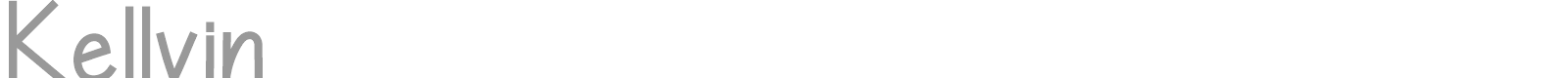 Kellvin font preview